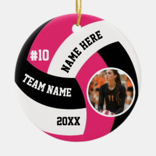 Volleyball Ornaments Team Player Sports For Her