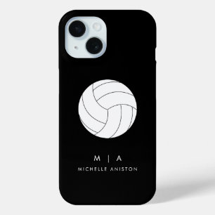 Volleyball Personalised iPhone 15 Case