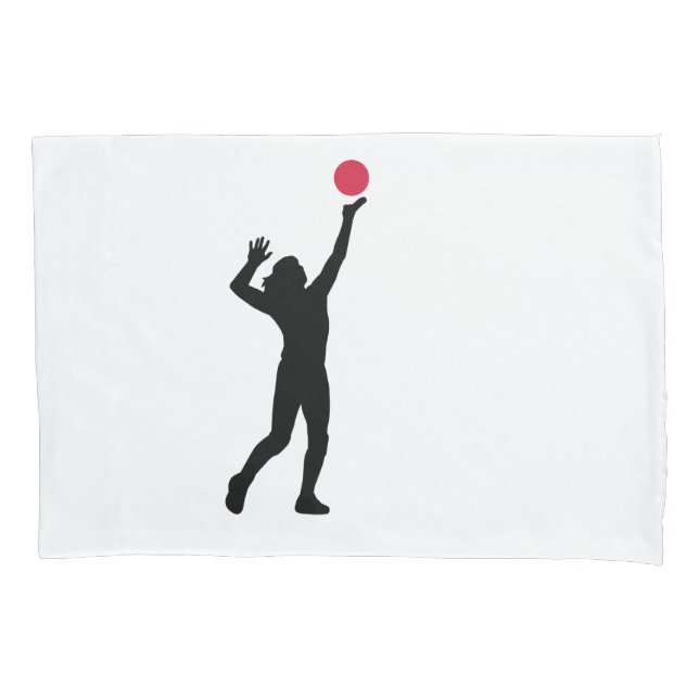 Volleyball Pillowcase (Front)