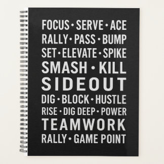 Volleyball Planner, Motivational Game Sequences Planner