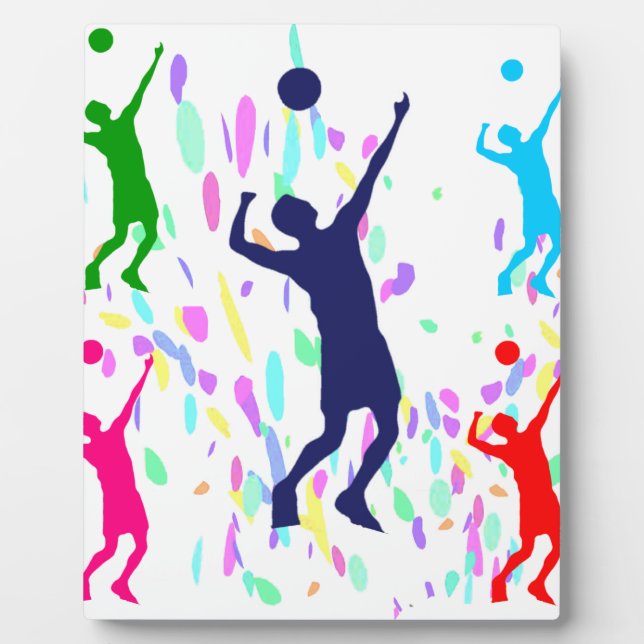 VOLLEYBALL PLAQUE (Front)