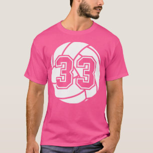 Volleyball Player 33 Volleyball Mum Dad Jersey Num T-Shirt