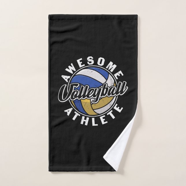 Volleyball Player | Awesome Volleyball Hand Towel (Hand Towel)