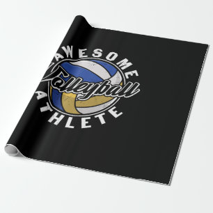 Volleyball Player Awesome Volleyball Wrapping Paper