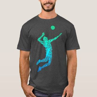 Volleyball Player Boys Men Youth  T-Shirt