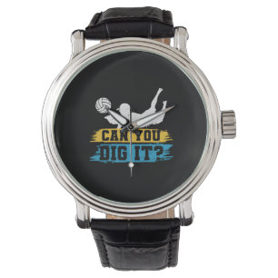 Volleyball Player Can You Dig It Watch