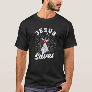 Volleyball Player Christ Bible Vers Christian Jesu T-Shirt