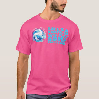Volleyball Player Coach Training Game Beach Volley T-Shirt