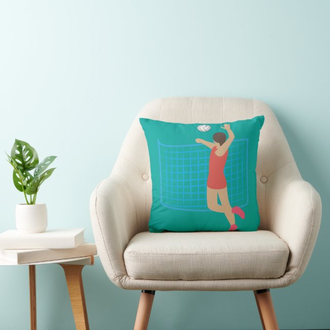 Volleyball Player Cushion (Chair)