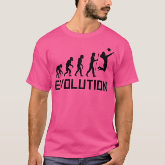 Volleyball Player Evolution Funny Volleyball T-Shirt