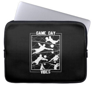 Volleyball Player Game Day Vibes Laptop Sleeve
