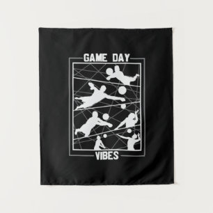 Volleyball Player Game Day Vibes Tapestry