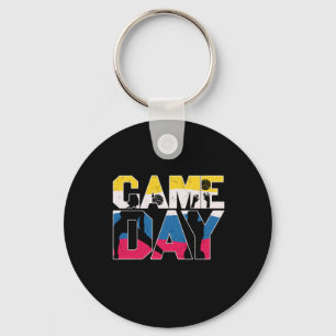 Volleyball Player Game Day Volleyball Key Ring