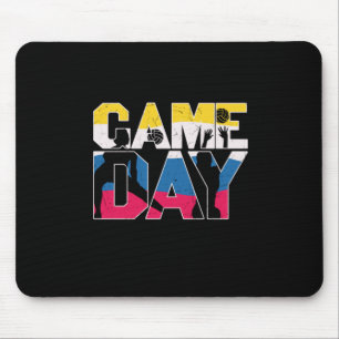 Volleyball Player Game Day Volleyball Mouse Mat