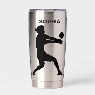 Volleyball Player Girl, Sport Girl Insulated Tumbl Insulated Tumbler