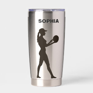 Volleyball Player Girl, Sport Girl Insulated Tumbler