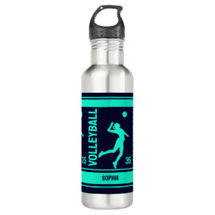 Volleyball Player Girl, Volleyball Girl Birthday 710 Ml Water Bottle