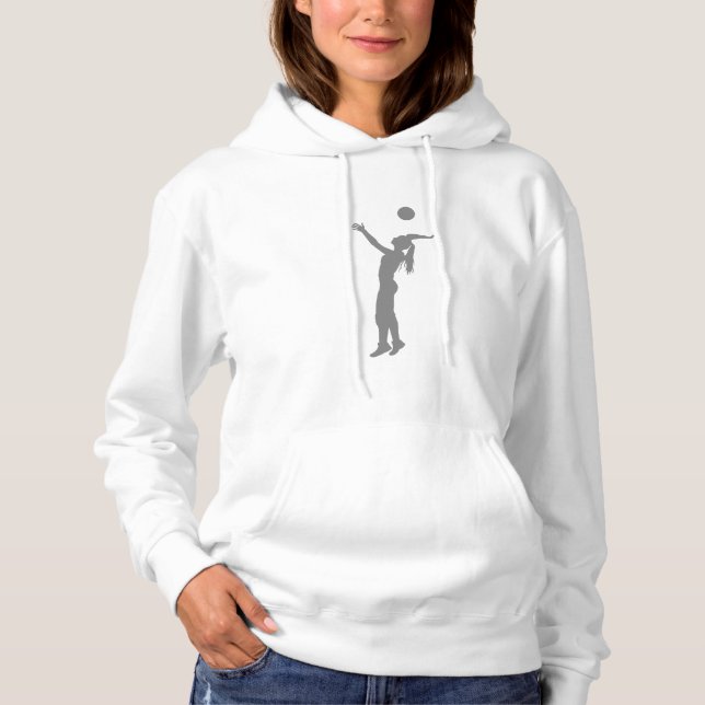 Volleyball Player Hoodie (Front)