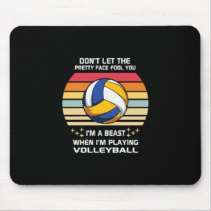 Volleyball Player I Am Playing Volleyball Mouse Mat