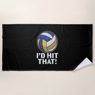 Volleyball Player I Would Hit That Beach Towel