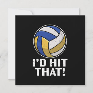 Volleyball Player   I Would Hit That Invitation