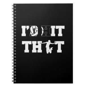 Volleyball Player I Would Hit That Notebook