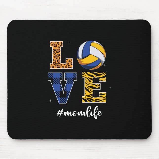 Volleyball Player | Love Volleyball Mouse Mat (Front)