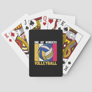 Volleyball Player   One Hit Wonders Volleyball Playing Cards