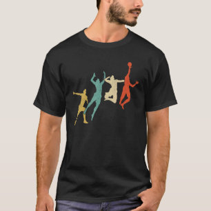 Volleyball Player Retro Spike Team Matching for Me T-Shirt