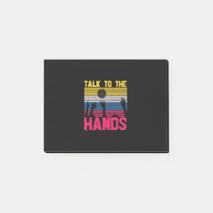 Volleyball Player Talk To The Hands Post-it Notes