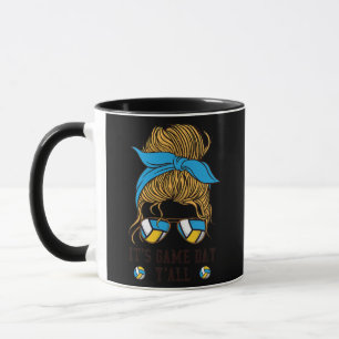 Volleyball Player Team Girl Sunglasses It's Game Mug
