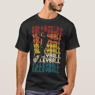 Volleyball Player Team Retro Vintage Volleyball T-Shirt