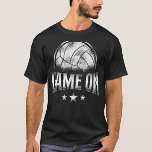 Volleyball Player Team Vintage Game On T-Shirt