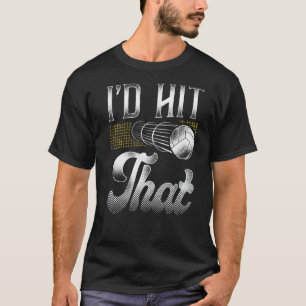 Volleyball Player Team Vintage I'd Hit That T-Shirt