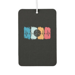 Volleyball Player Volleyball Heartbeat Car Air Freshener