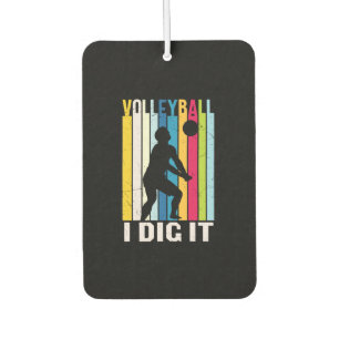 Volleyball Player   Volleyball I Dig It Car Air Freshener