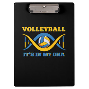 Volleyball Player Volleyball It Is In My Dna Clipboard