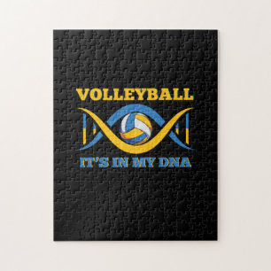 Volleyball Player Volleyball It Is In My Dna Jigsaw Puzzle