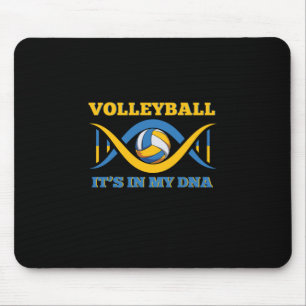 Volleyball Player   Volleyball It Is In My Dna Mouse Mat