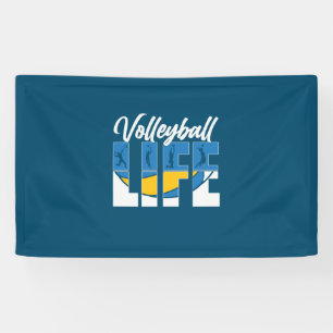 Volleyball Player   Volleyball Life Banner