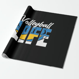 Volleyball Player Volleyball Life Wrapping Paper
