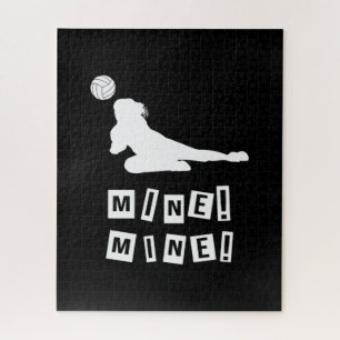 Volleyball Player   Volleyball Mine Jigsaw Puzzle