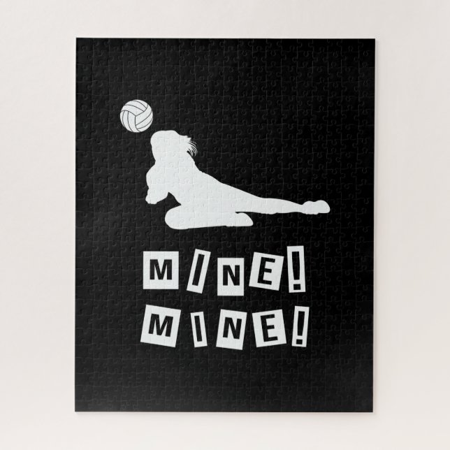 Volleyball Player | Volleyball Mine Jigsaw Puzzle (Vertical)