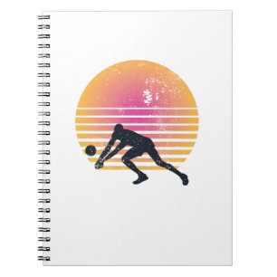 Volleyball Player Volleyball Notebook