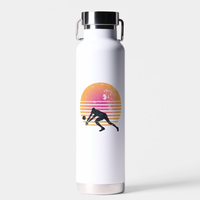 Volleyball Player Volleyball Water Bottle (Front)