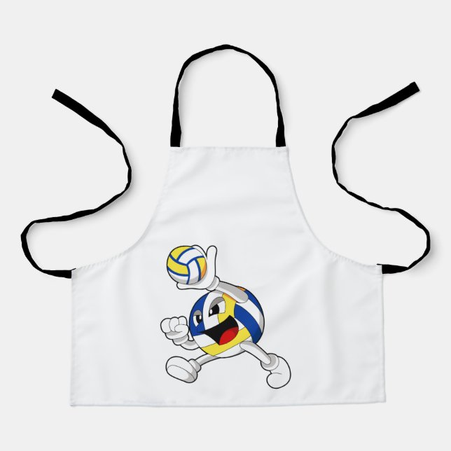Volleyball player with Volleyball Apron (Front)