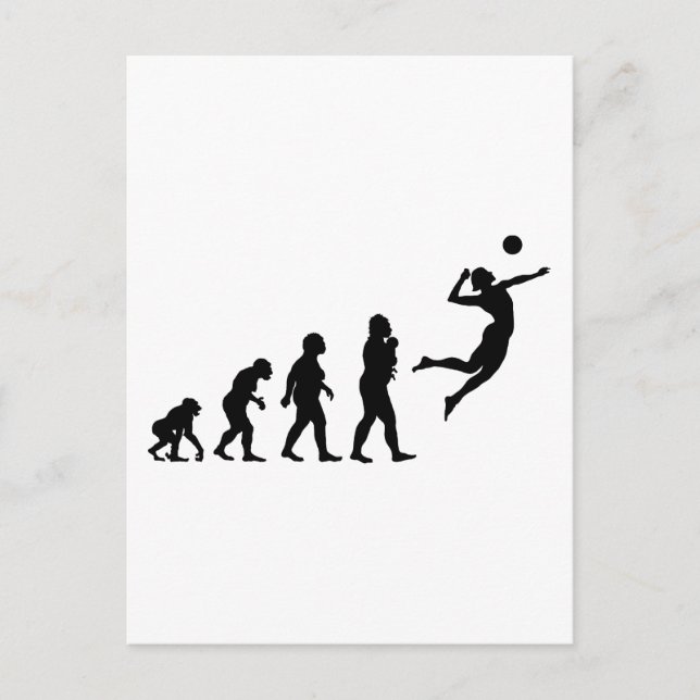 Volleyball Postcard (Front)