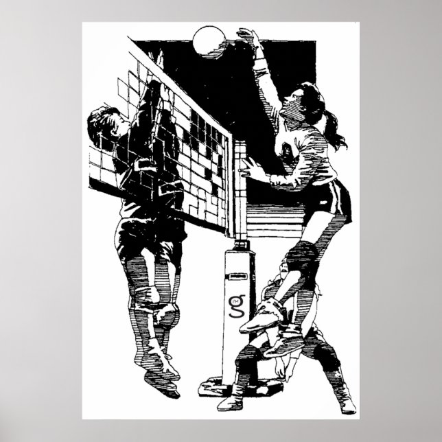 Volleyball Poster (Front)