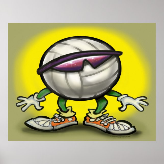 Volleyball Poster (Front)