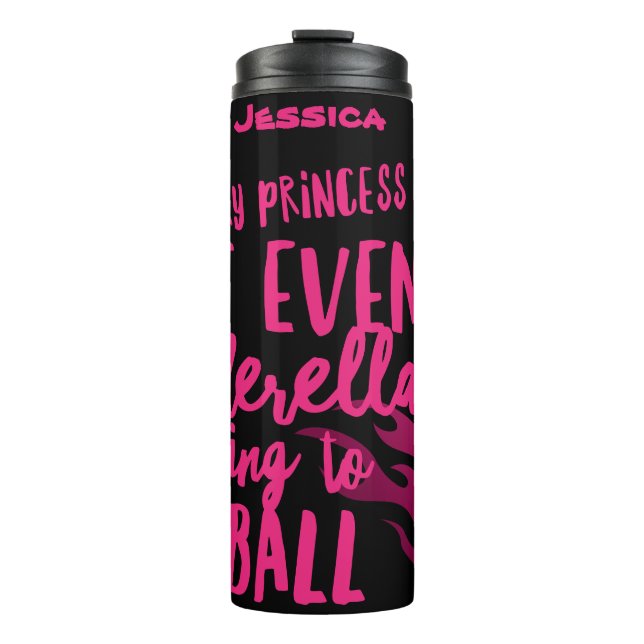 Volleyball Princess Thermal Tumbler (Front)